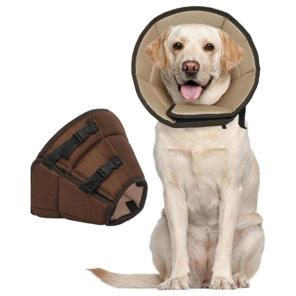 NEW Soft Recovery‎ Collar for Dogs  Comfortable, Adjustable, Breathable Large